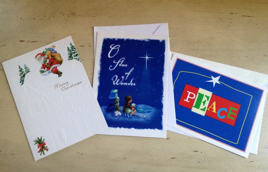 Holiday Cards. Handling holiday cards with ease