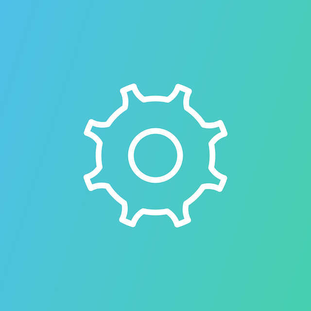 Gear Icon. A Simple Tool for Initiating Tasks and Completing Repetitive Tasks