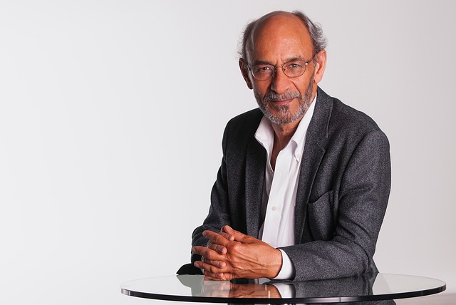 What You Are Doing is Not Good. Older man in a gray blazer looking at you.