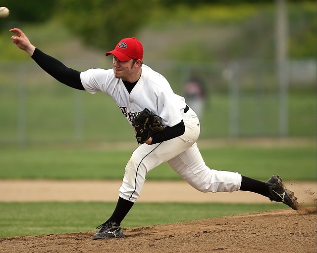 Decision-making can be easy when you have "permission to pitch" Baseball player pitching the ball.