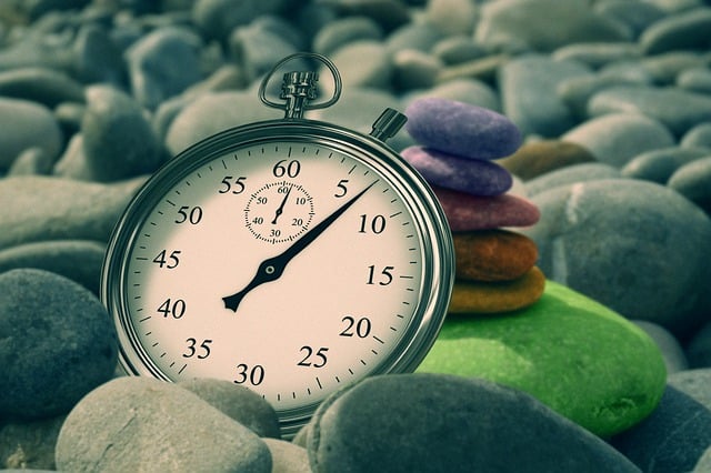 A stopwatch and pile of stones. A Reason, a Season, or a Lifetime Isn't Only for Relationships